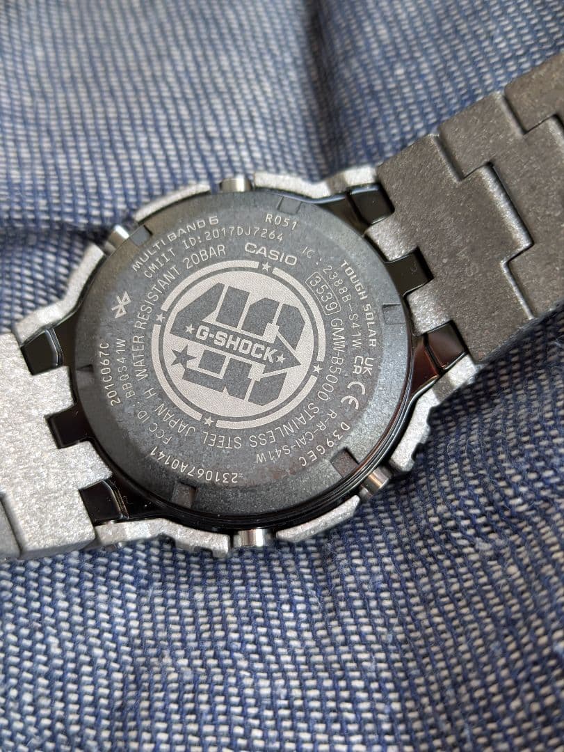 【新品】G-SHOCK 40周年 GMW-B5000PS-1JR　電波ソーラー