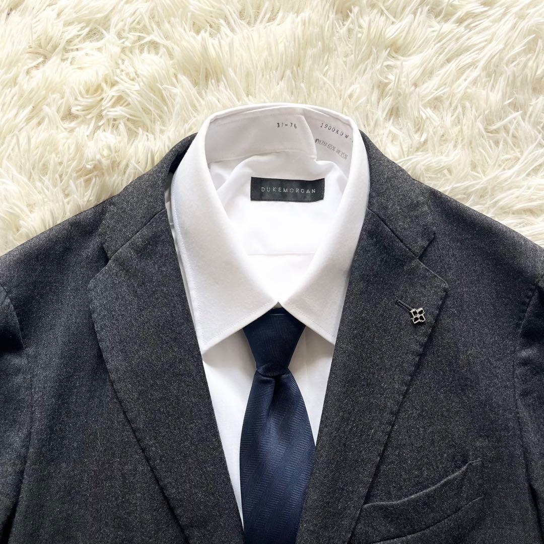 <美品>TAGLIATORE モンテカルロ CANONICO ウール スーツ44