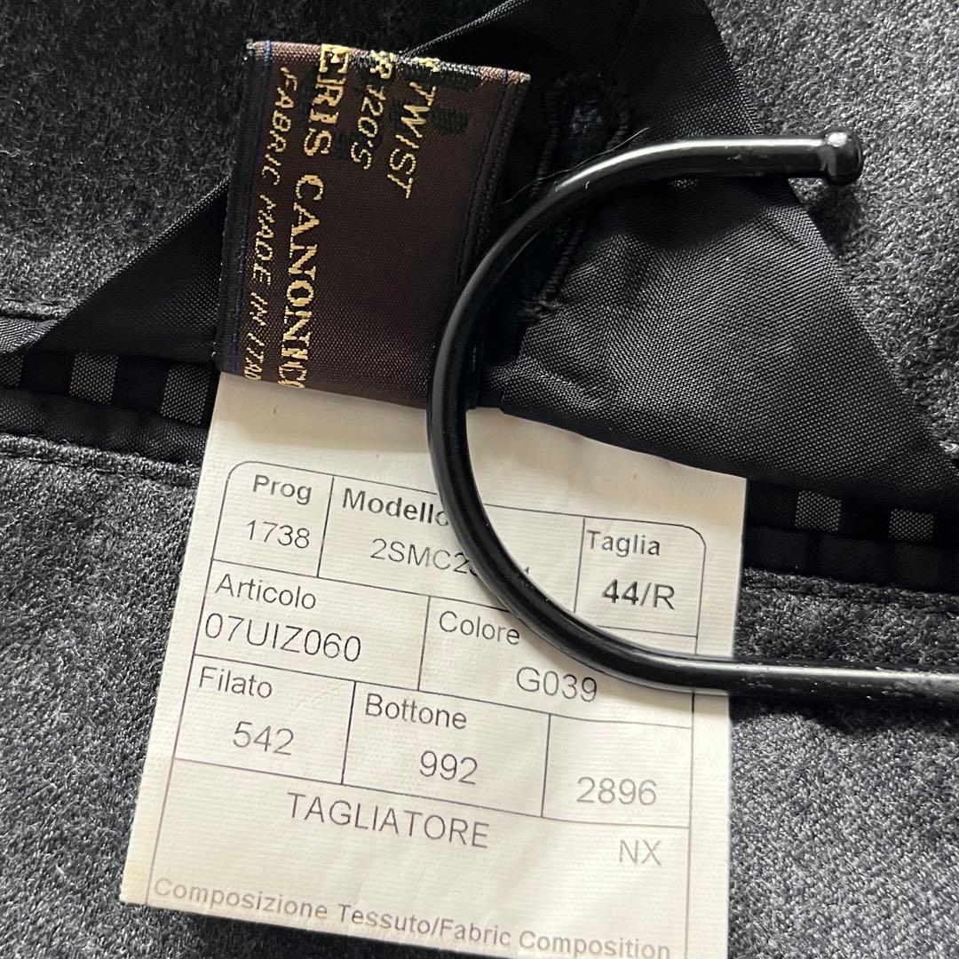 <美品>TAGLIATORE モンテカルロ CANONICO ウール スーツ44