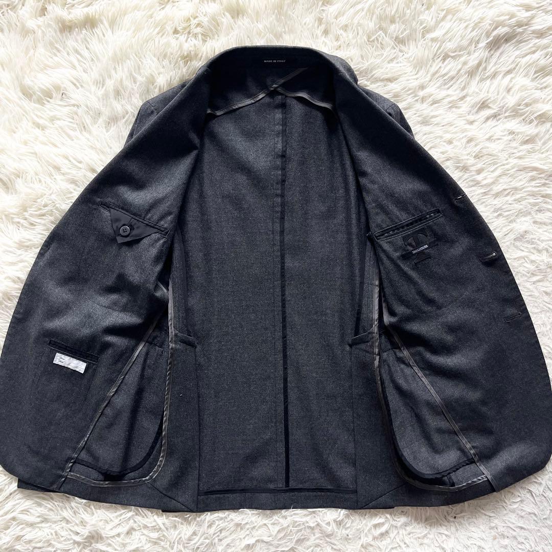<美品>TAGLIATORE モンテカルロ CANONICO ウール スーツ44