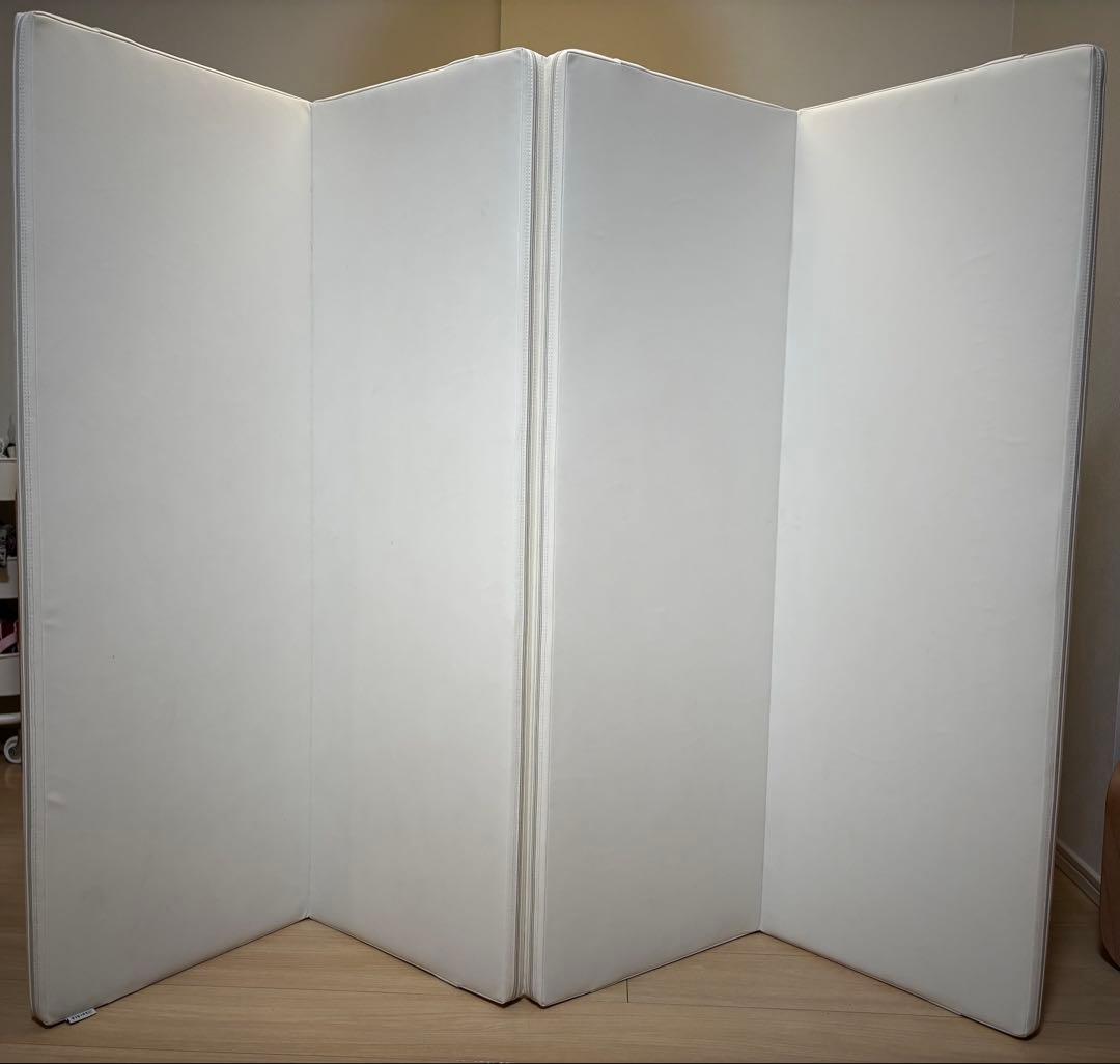 【美品・中古品】ケラッタ　160×120プレイマット ホワイト