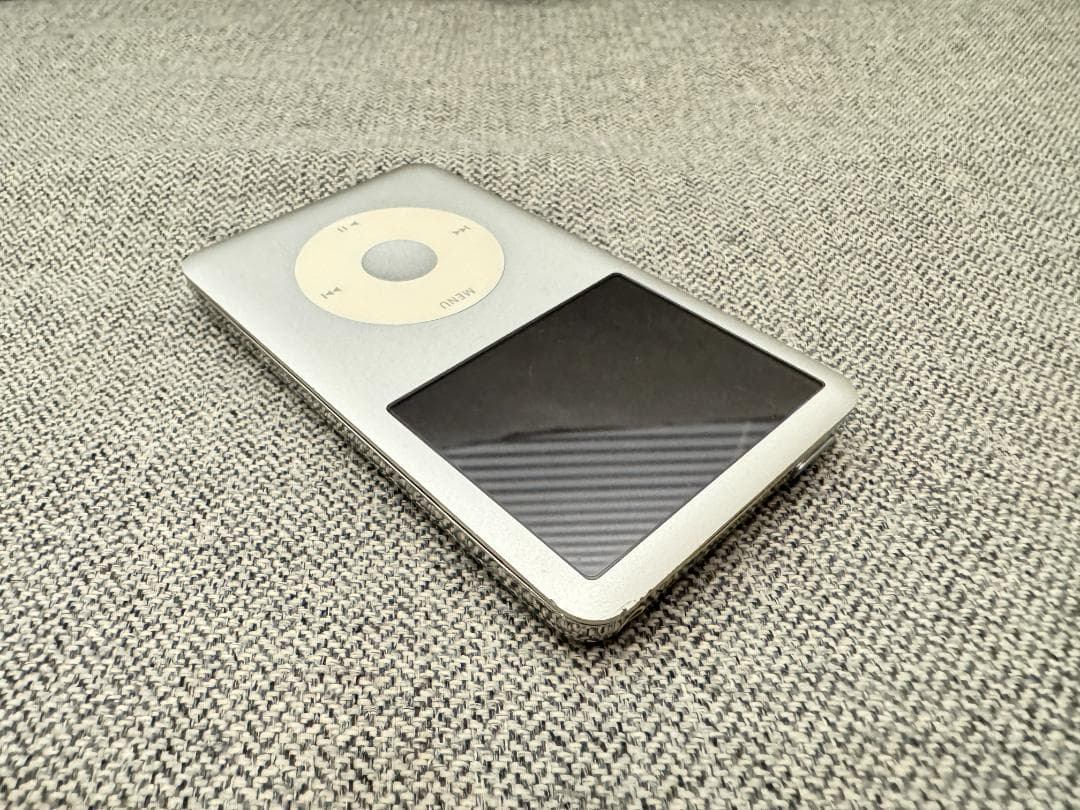 iPod Classic 第6世代 SD 128GB バッテリー新品 シルバー