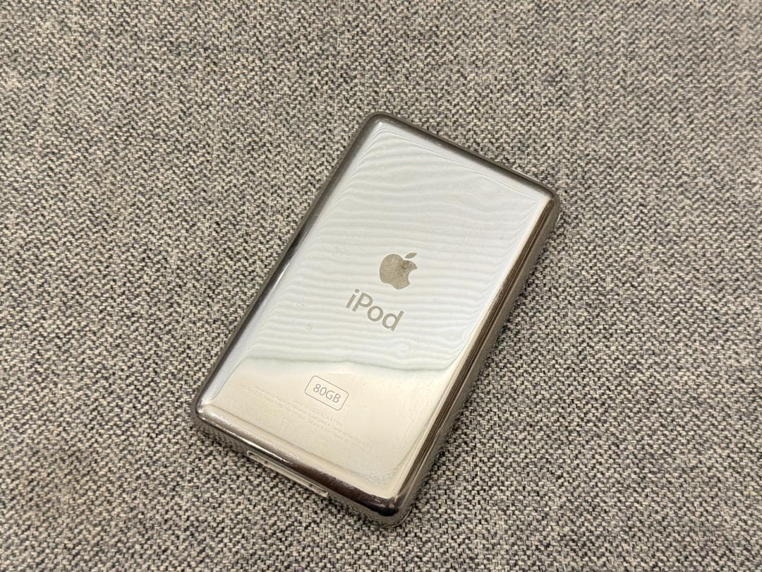 iPod Classic 第6世代 SD 128GB バッテリー新品 シルバー