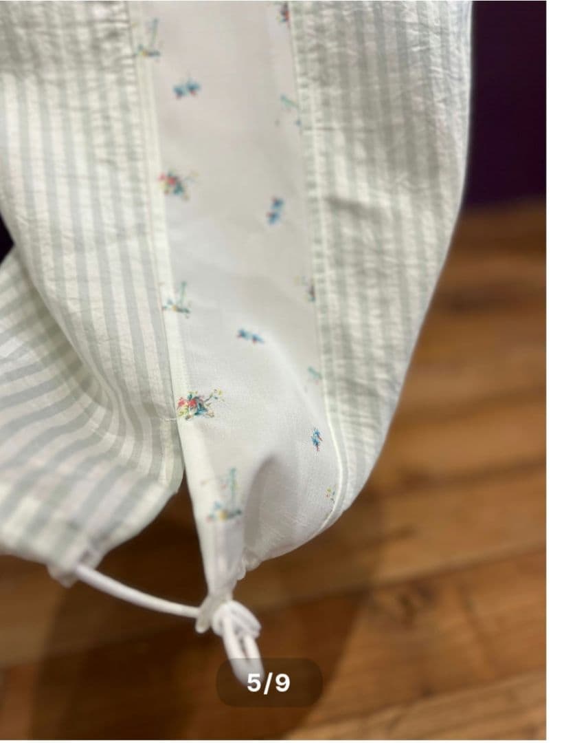 パンツ deco depuis 1985 bird flower pants