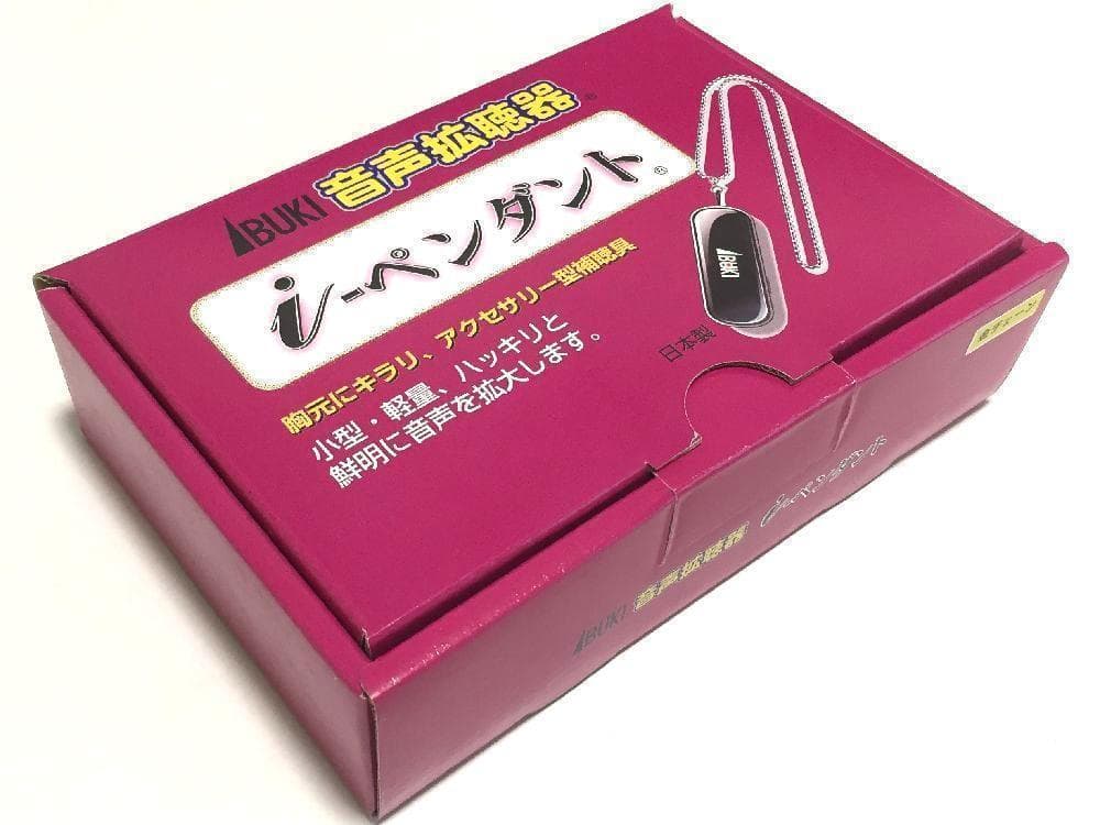 音声拡聴器 伊吹電子 iペンダント 10個セット 充電式 補聴 敬老の日