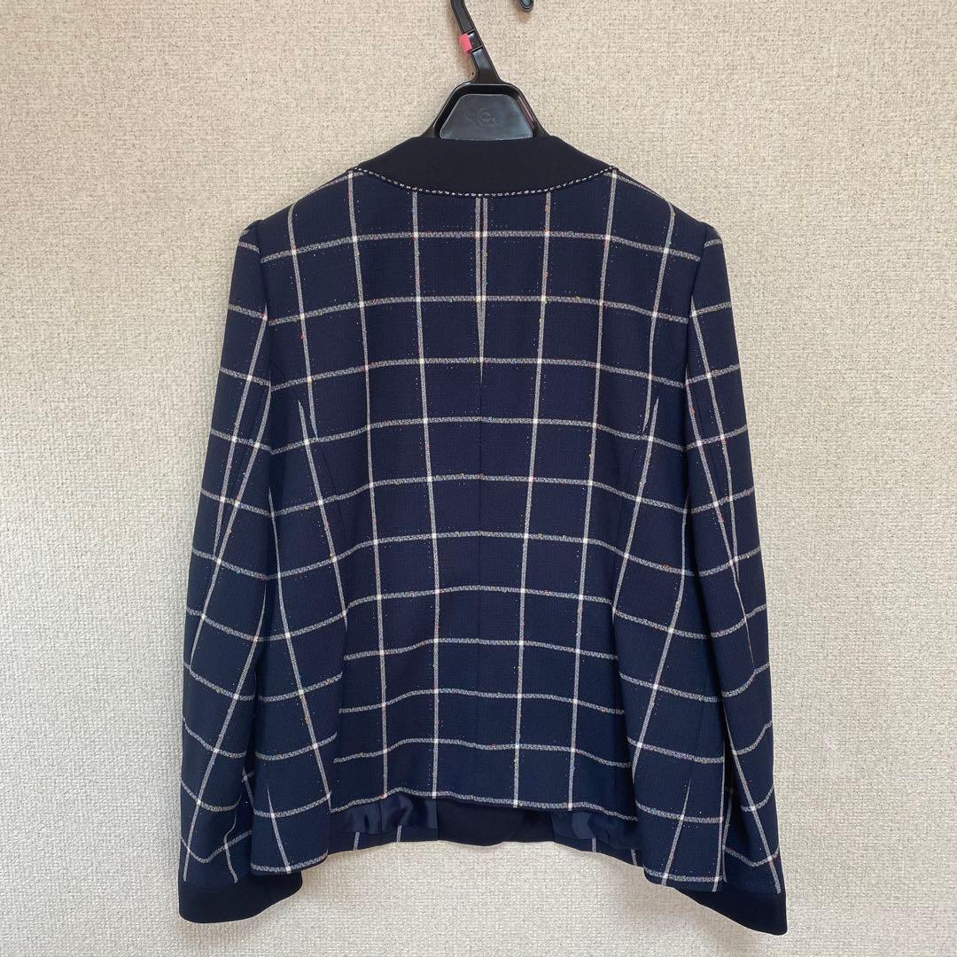 【新品未使用品】アンジョア 事務服 11号 ジャケット スカート マトラッセ