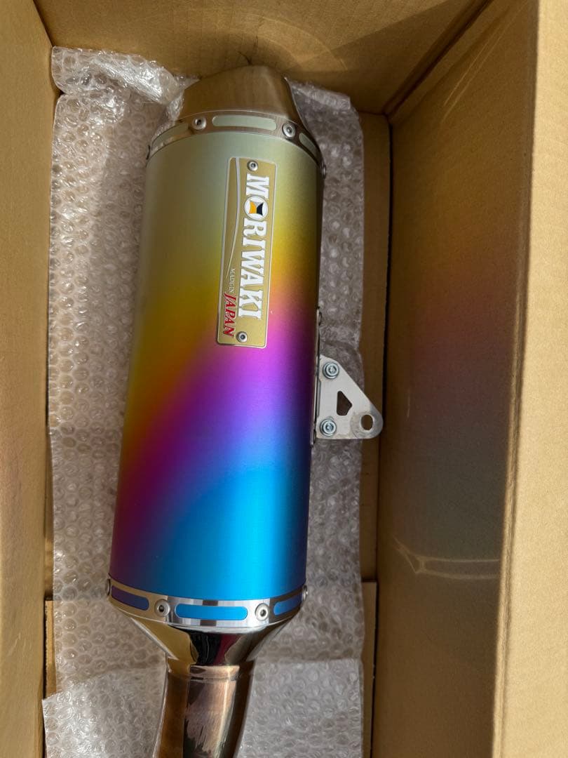 CBR400R モリワキ スリップオンマフラー