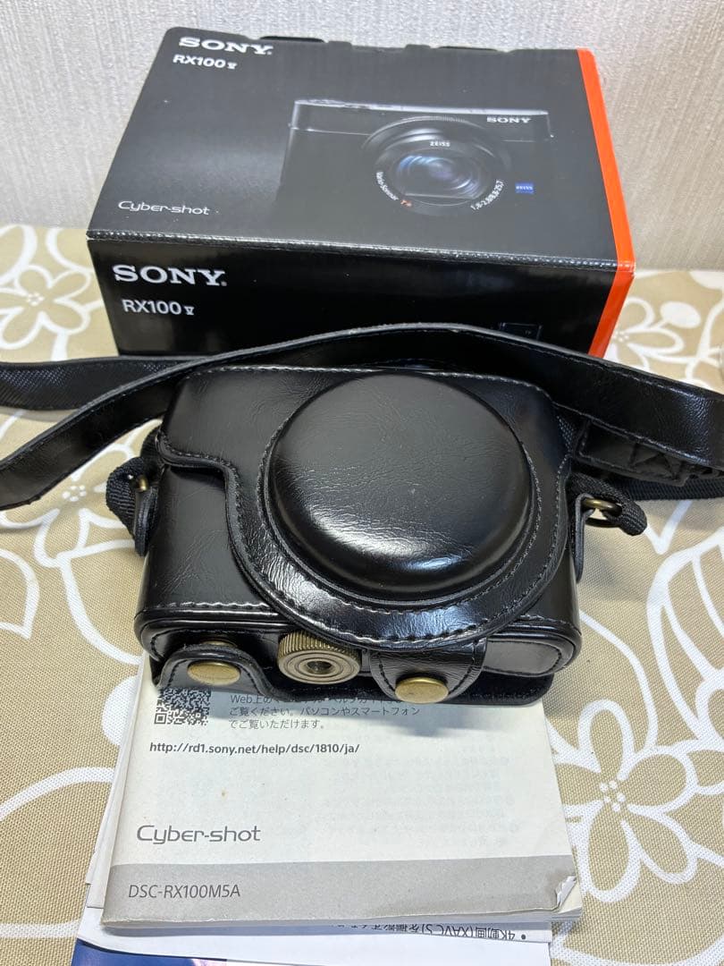SONY サイバーショット DSC-RX100M5A ケース SDカード付 良品