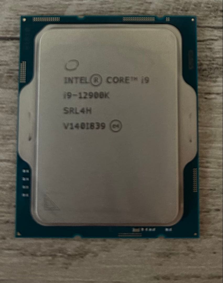 【動作確認済み】Intel Core i9-12900K CPU