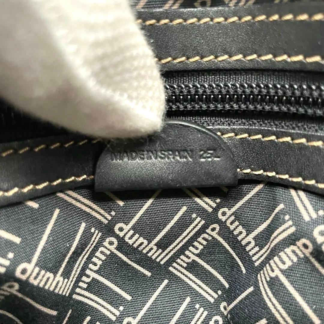 ダンヒル　ボストンバッグ　dunhill boston bag (黒、美品)