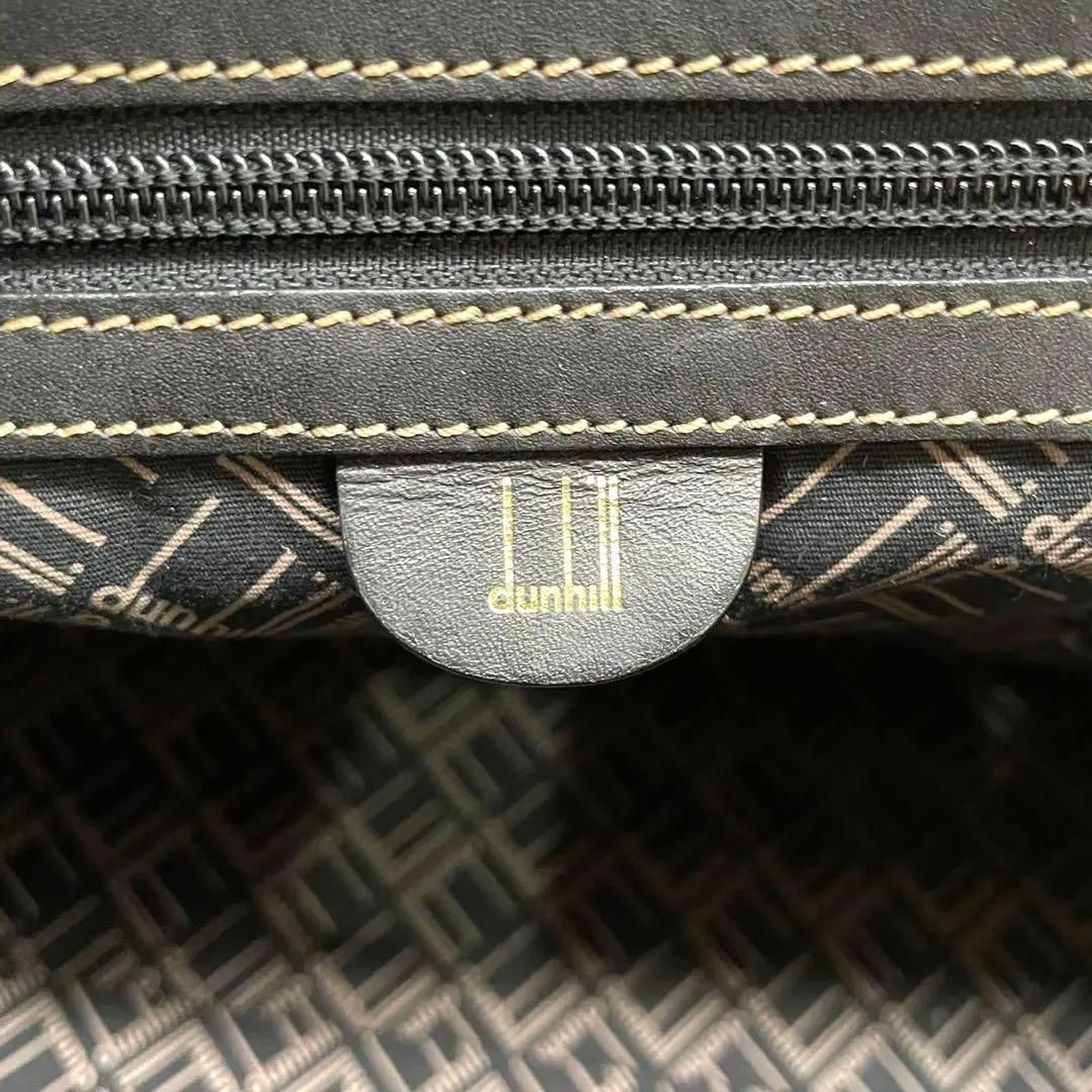 ダンヒル　ボストンバッグ　dunhill boston bag (黒、美品)