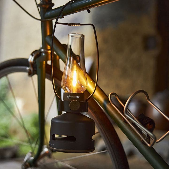MoriMori LED ランタンスピーカー S ダークブラウン