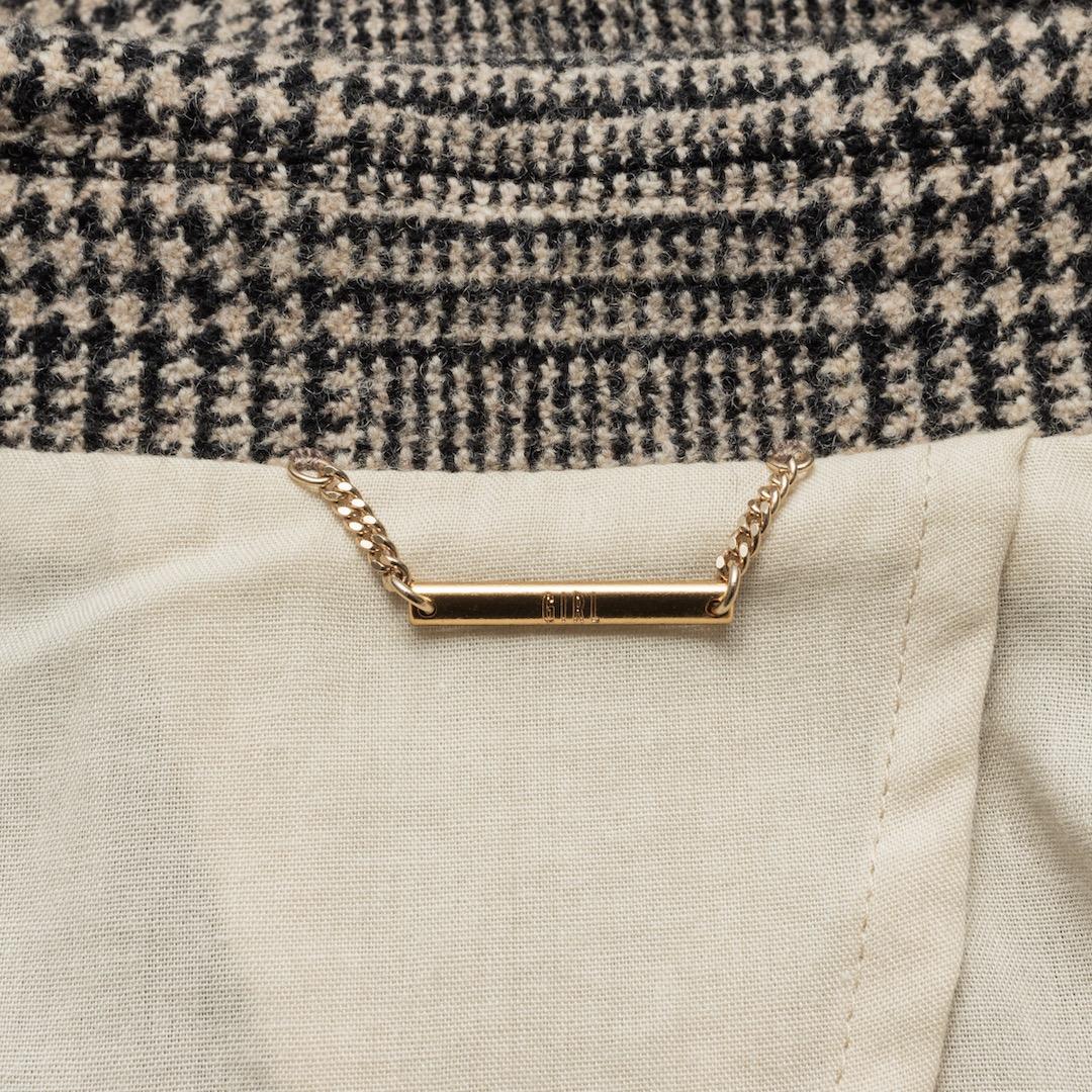 Plage プラージュ GIRL チェック W ジャケット 38 ウール