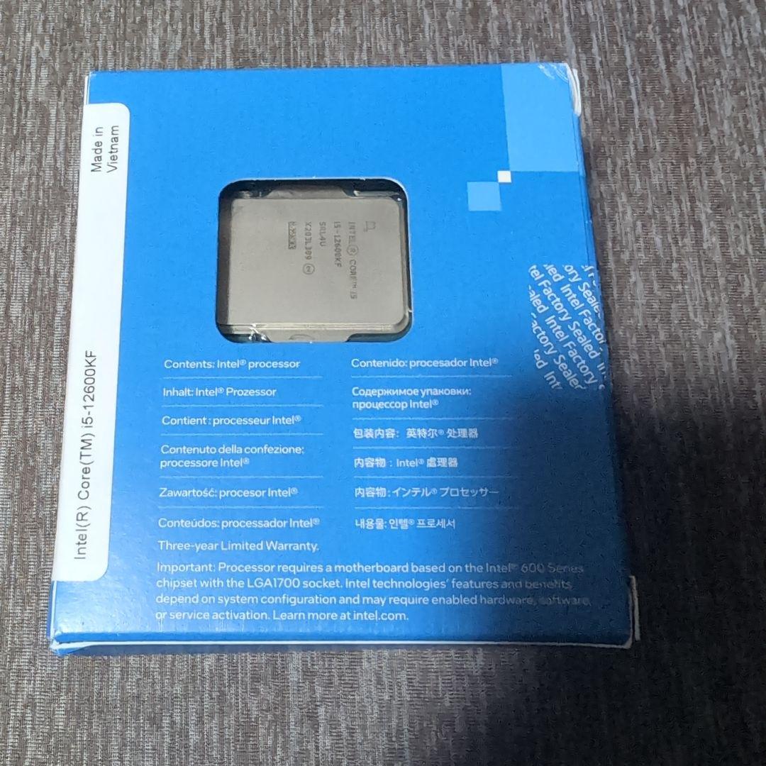 【動作未確認ジャンク】intel core i5 12600KF