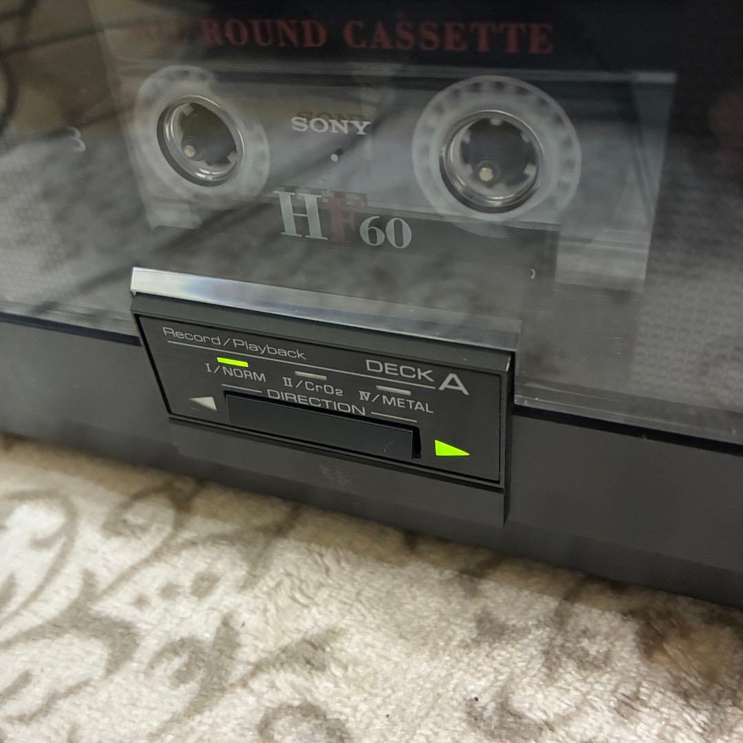 希少・動作品　ヤマハカセットデッキKX-W500　ダブルリバースカセットデッキ