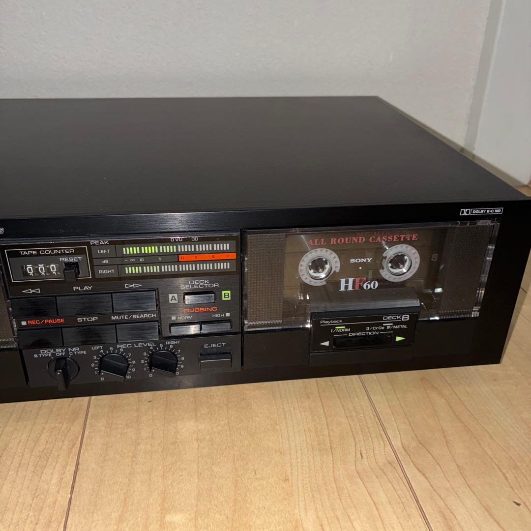 希少・動作品　ヤマハカセットデッキKX-W500　ダブルリバースカセットデッキ