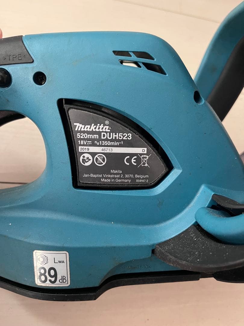 Makita ヘッジトリマー DUH523 充電器付き