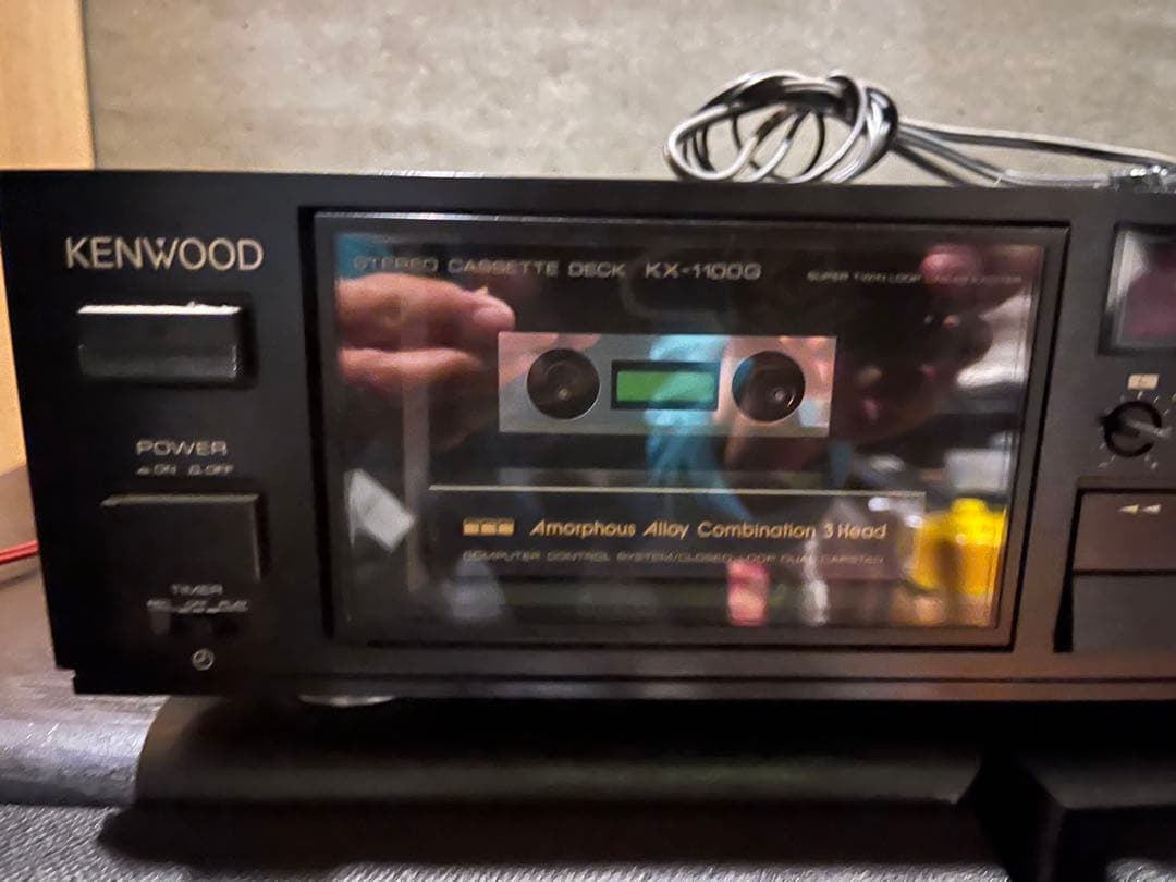 カセットプレーヤー　KENWOOD KX-1100G