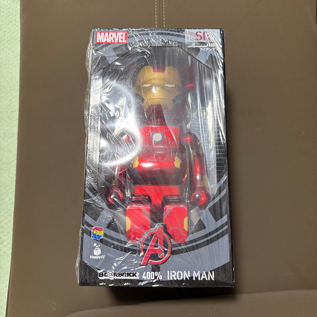 アメコミ MARVEL BE@RBRICK 400% IRON MAN