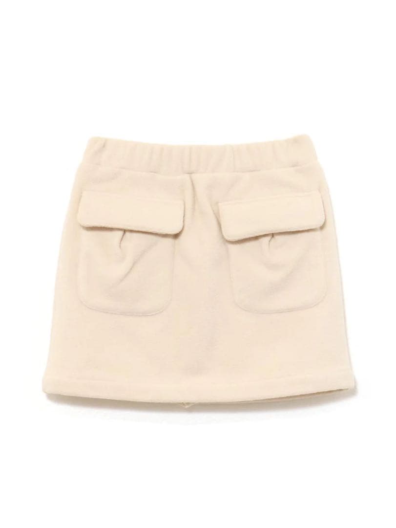 アンドマリー　Mary logo fleece skirt