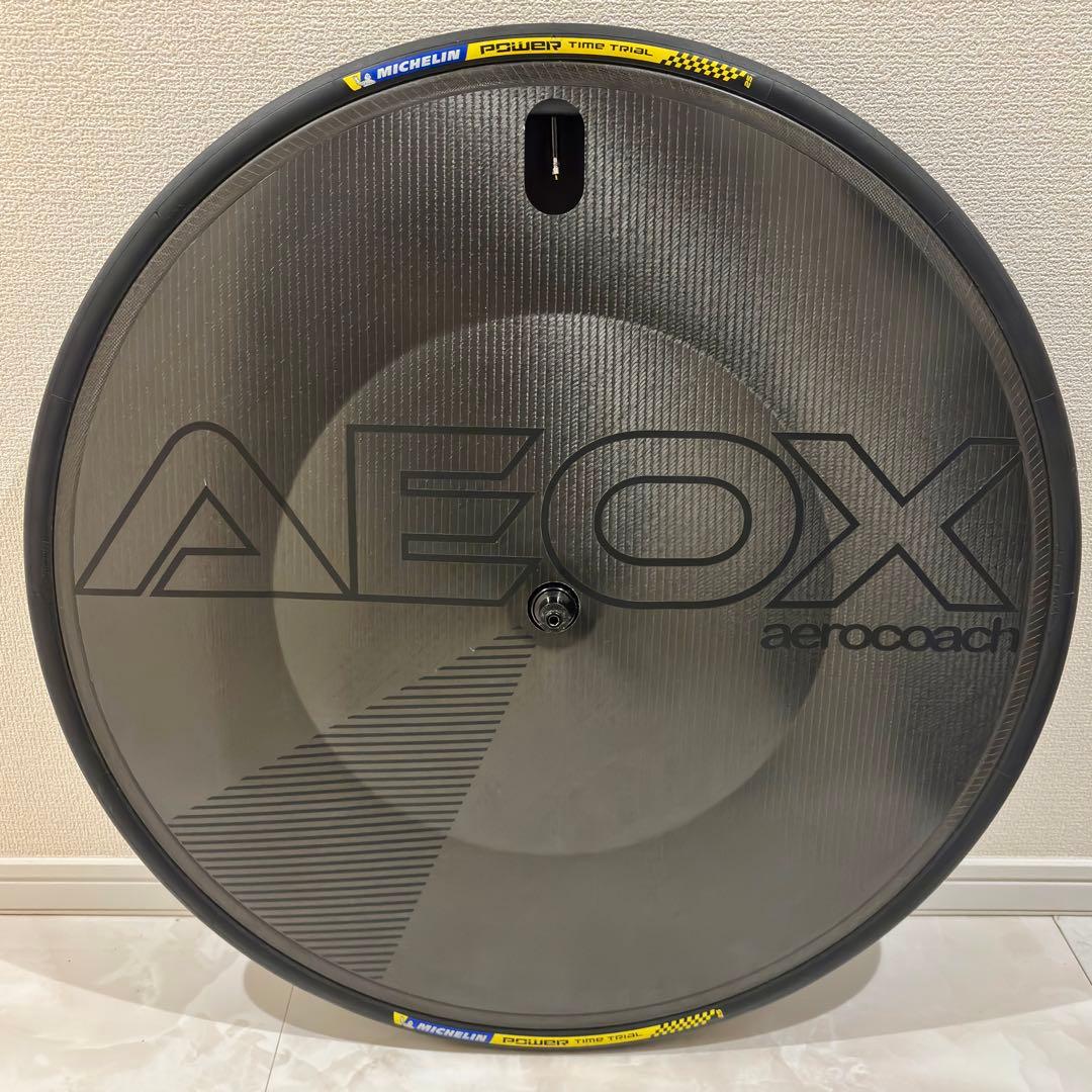 な*こ様 レア美品! Aerocoach AEOXディスクホイール リムブレーキ