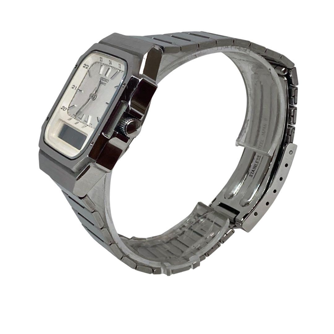Ⴤ1359 ꕤ極美品 SEIKO アナデジ 時計 ヴィンテージ品 3針 アラーム