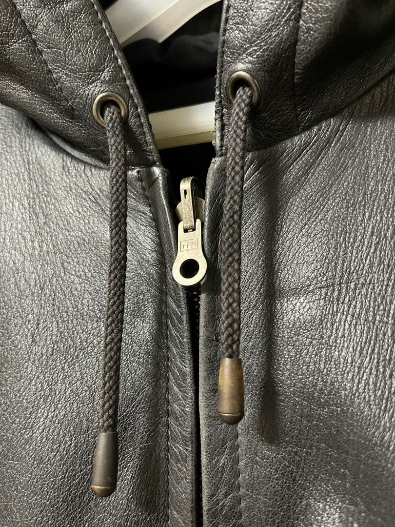 【フランス製】 SERAPHIN レザー モッズコート 50 90's