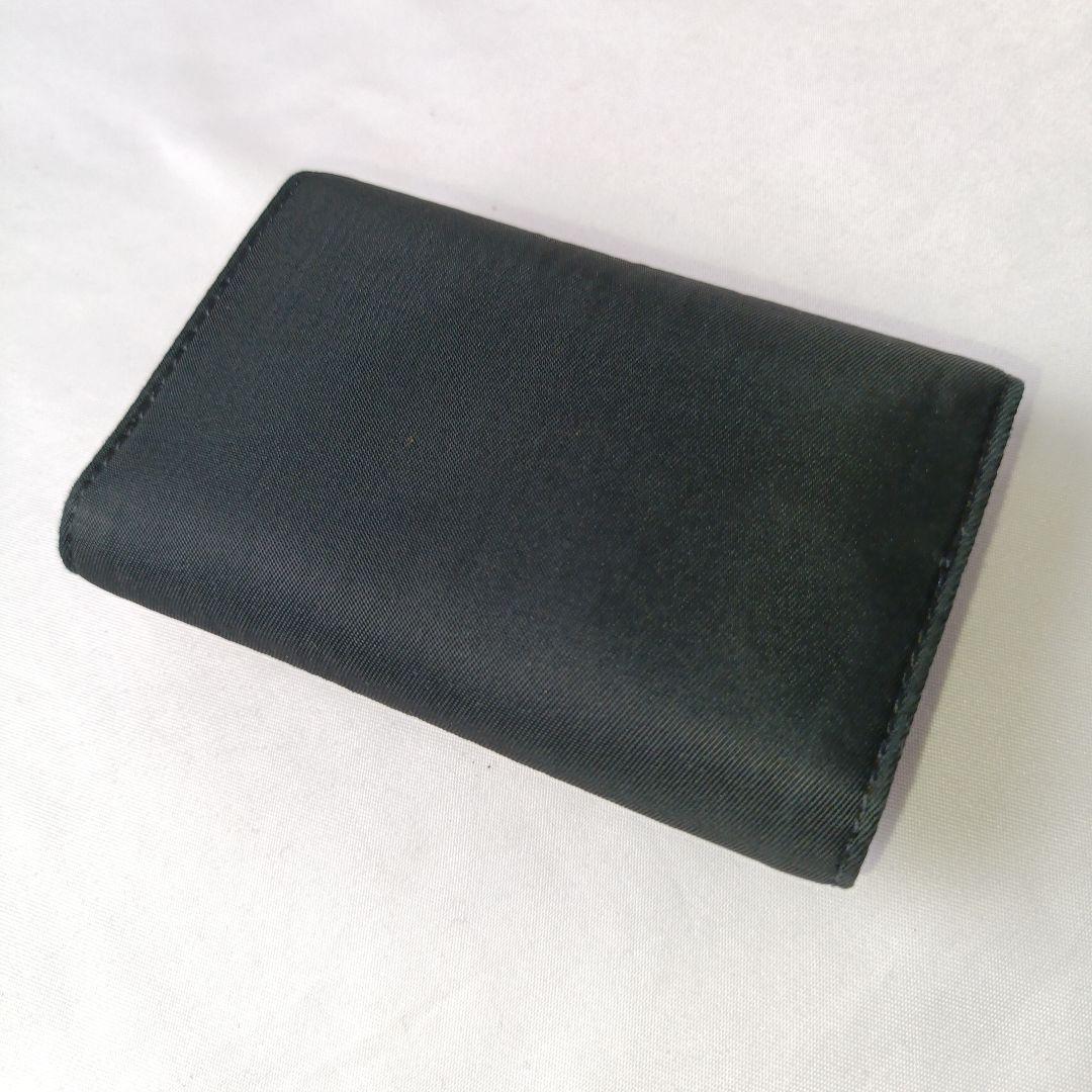 ■PRADA 6連キーケース ブラック 三角ロゴ 専用箱・ギャランティカード付