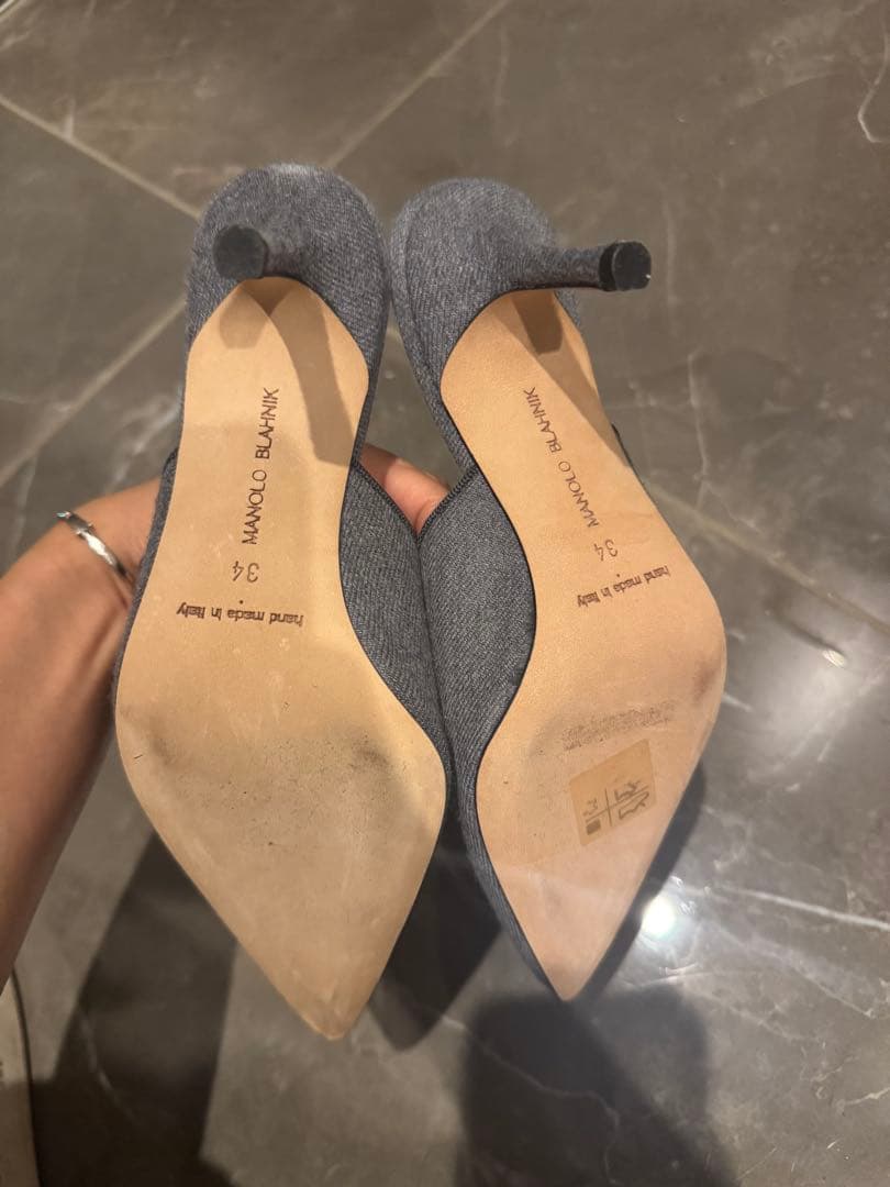 【新品未使用品】MANOLO BLAHNIK