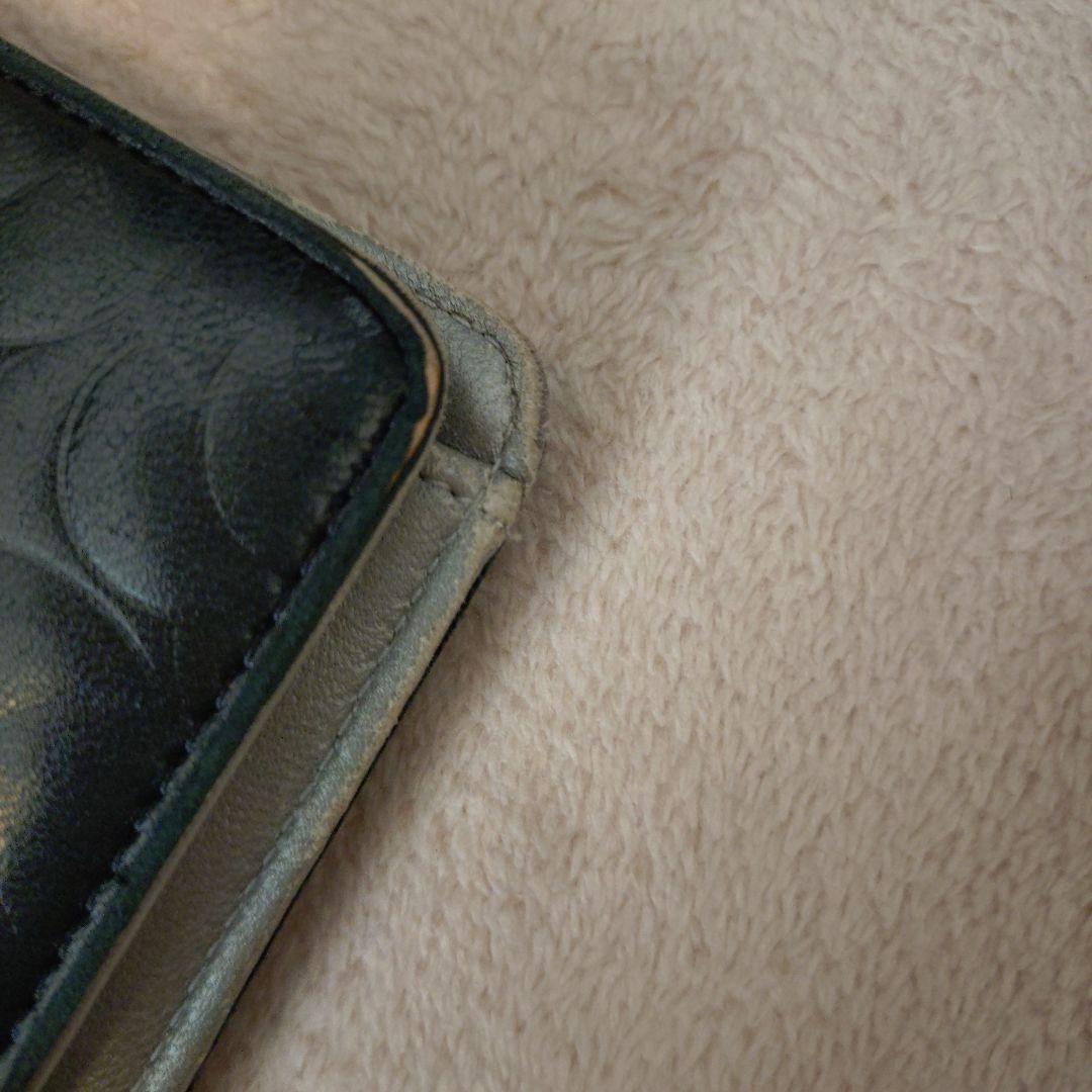 最終値引き！CHANEL ブラック 長財布 フラワーエンボス