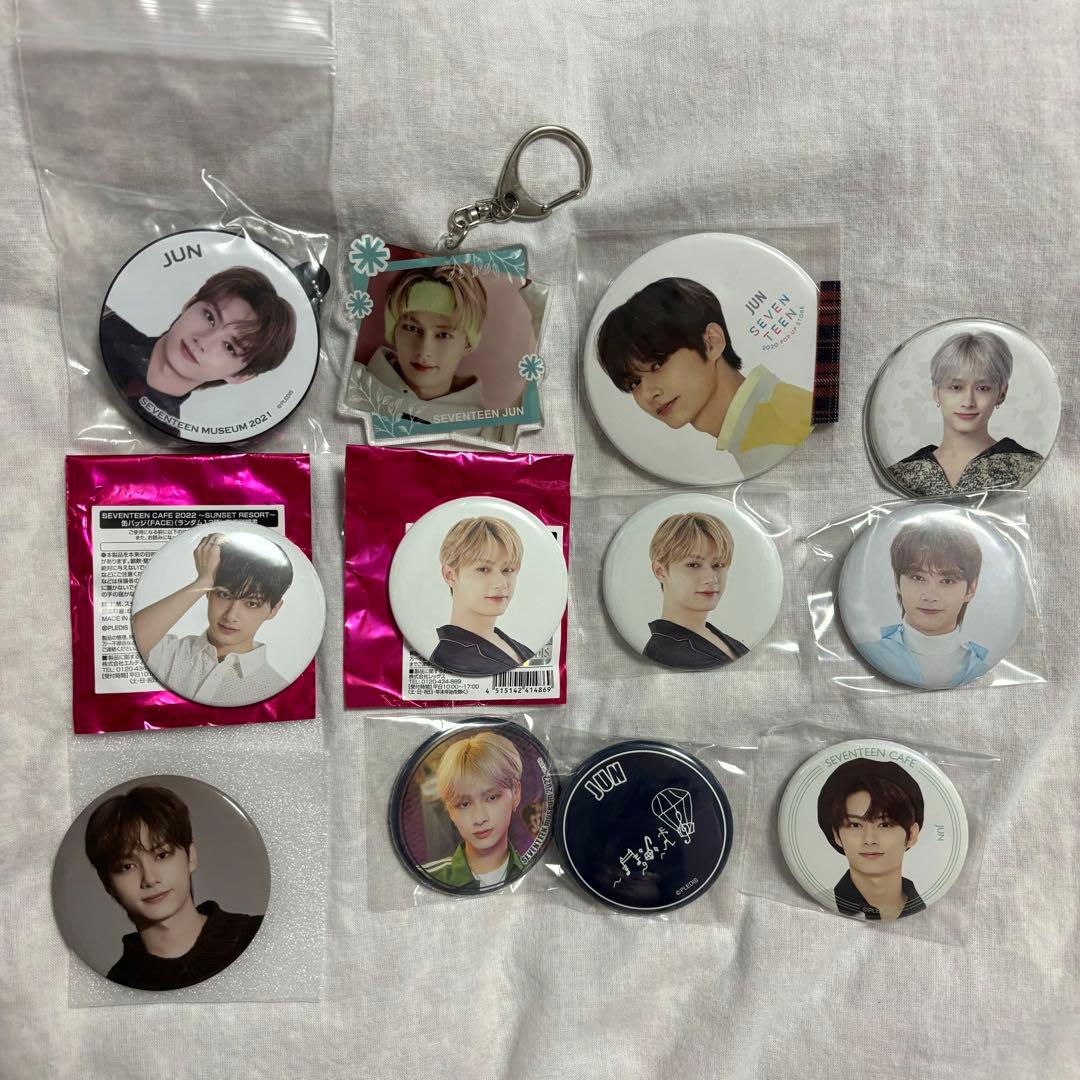 SEVENTEEN ジュン まとめ売り トレカ アクスタ 缶バッジ
