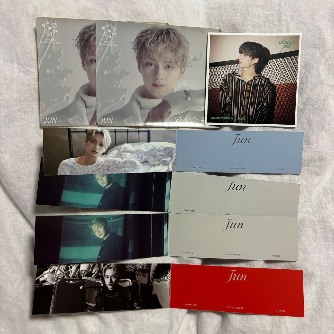 SEVENTEEN ジュン まとめ売り トレカ アクスタ 缶バッジ
