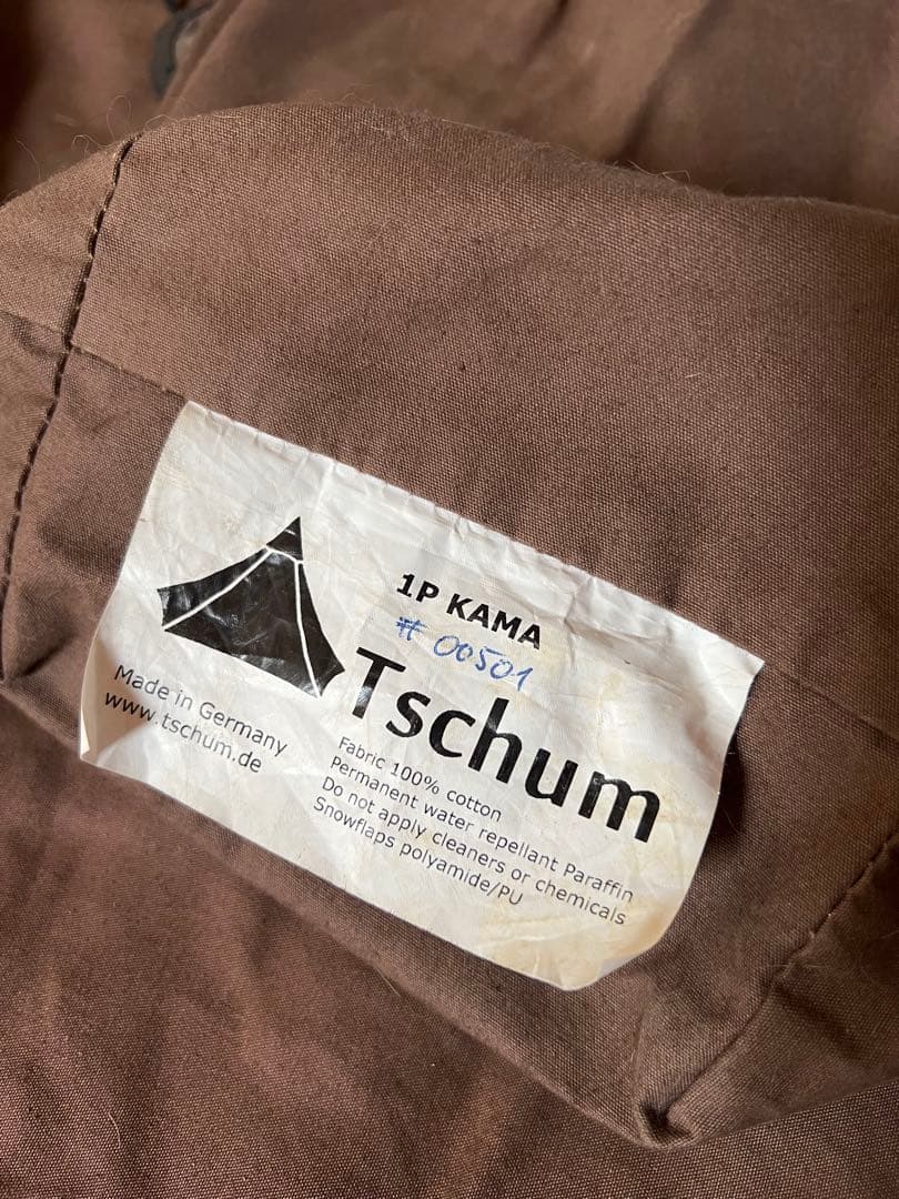 Tschum チャン 1P KAMA カマ 初期型 ブッシュクラフト シェルター