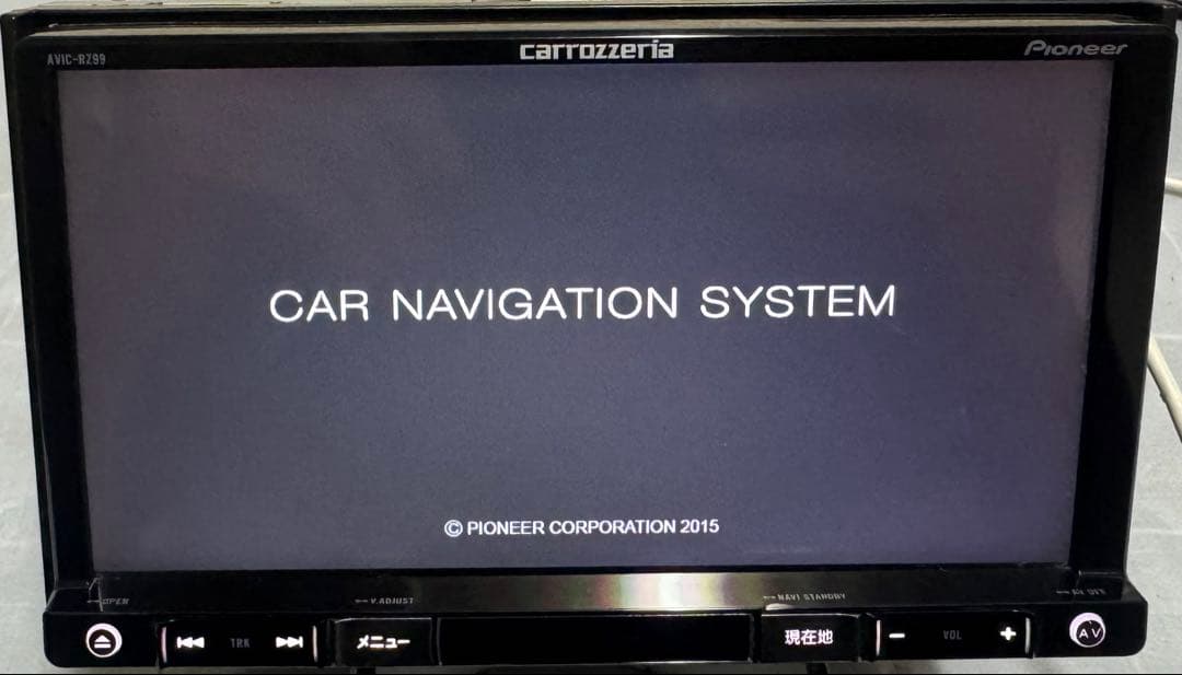 カーオーディオ CARROZZERIA-Pioneer-AVIC-RZ99-2015
