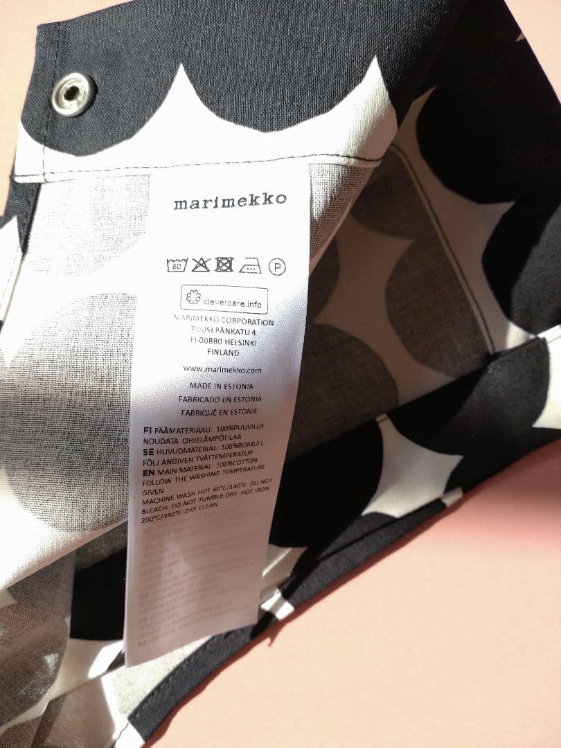 新品marimekko ドット柄エプロン・ミトン3点セット