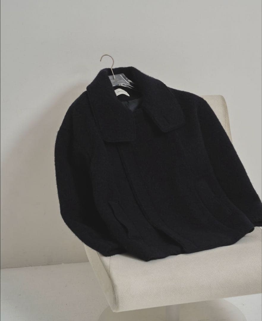 todayful Standcollar Boucle Jacket　36