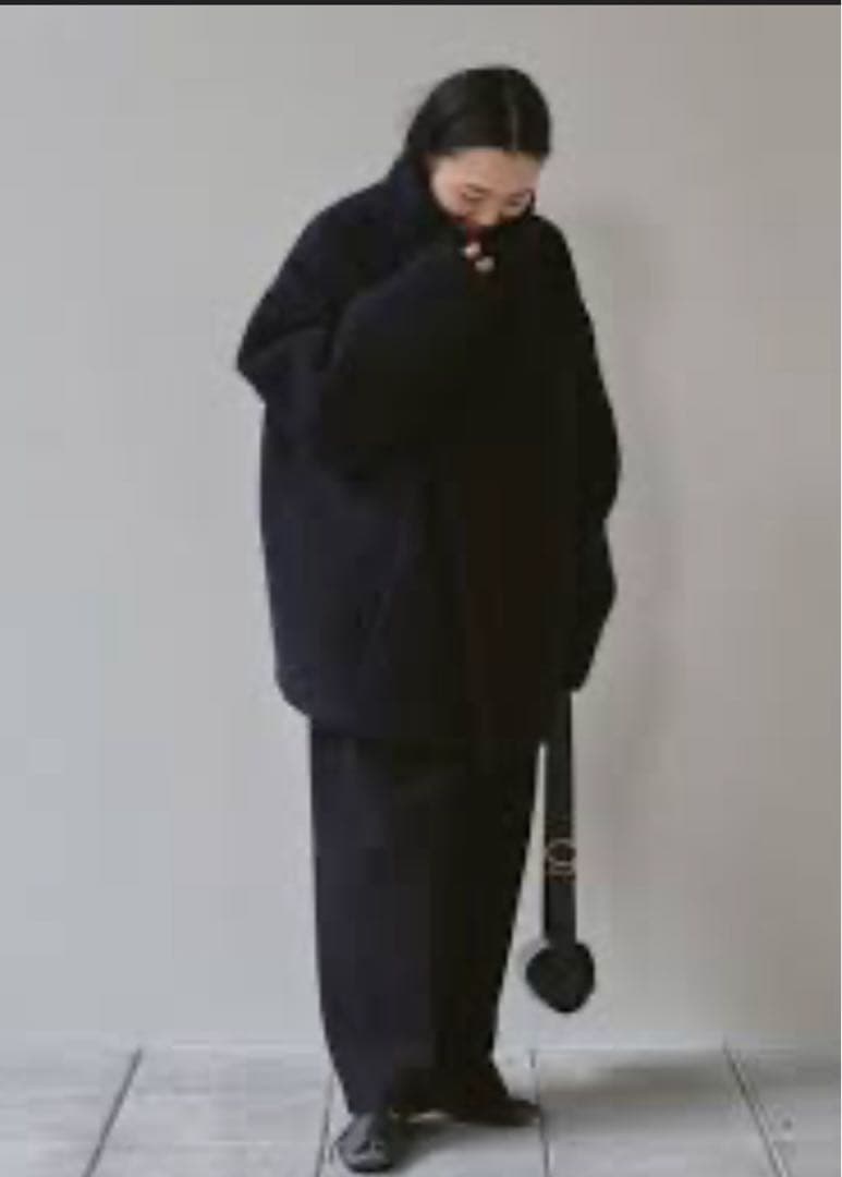 todayful Standcollar Boucle Jacket　36