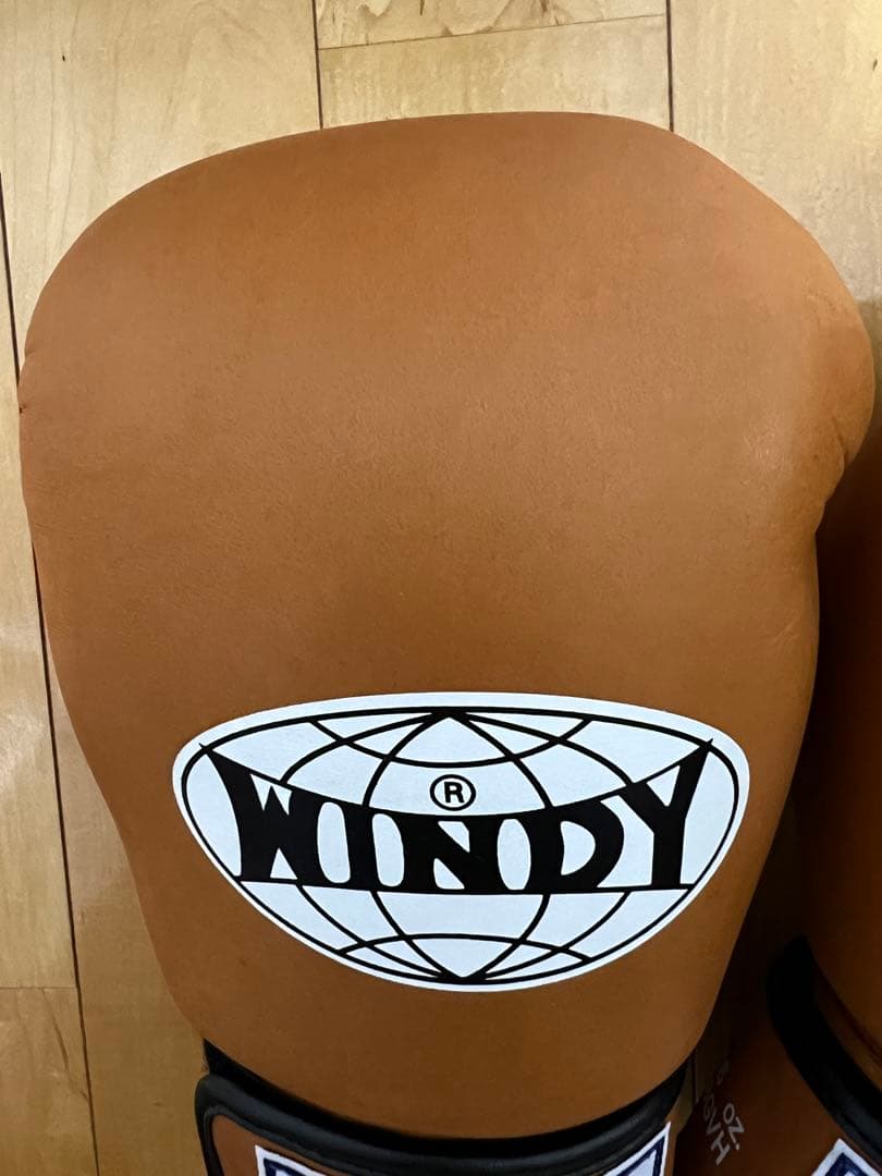 WINDY ボクシンググローブ 16oz ナチュラル