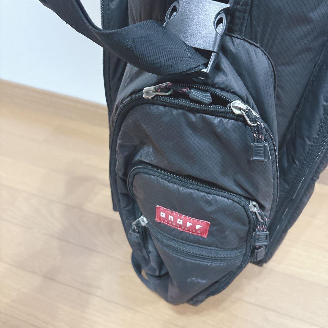 K366 onoff ラボデザイン 黒 キャディバック