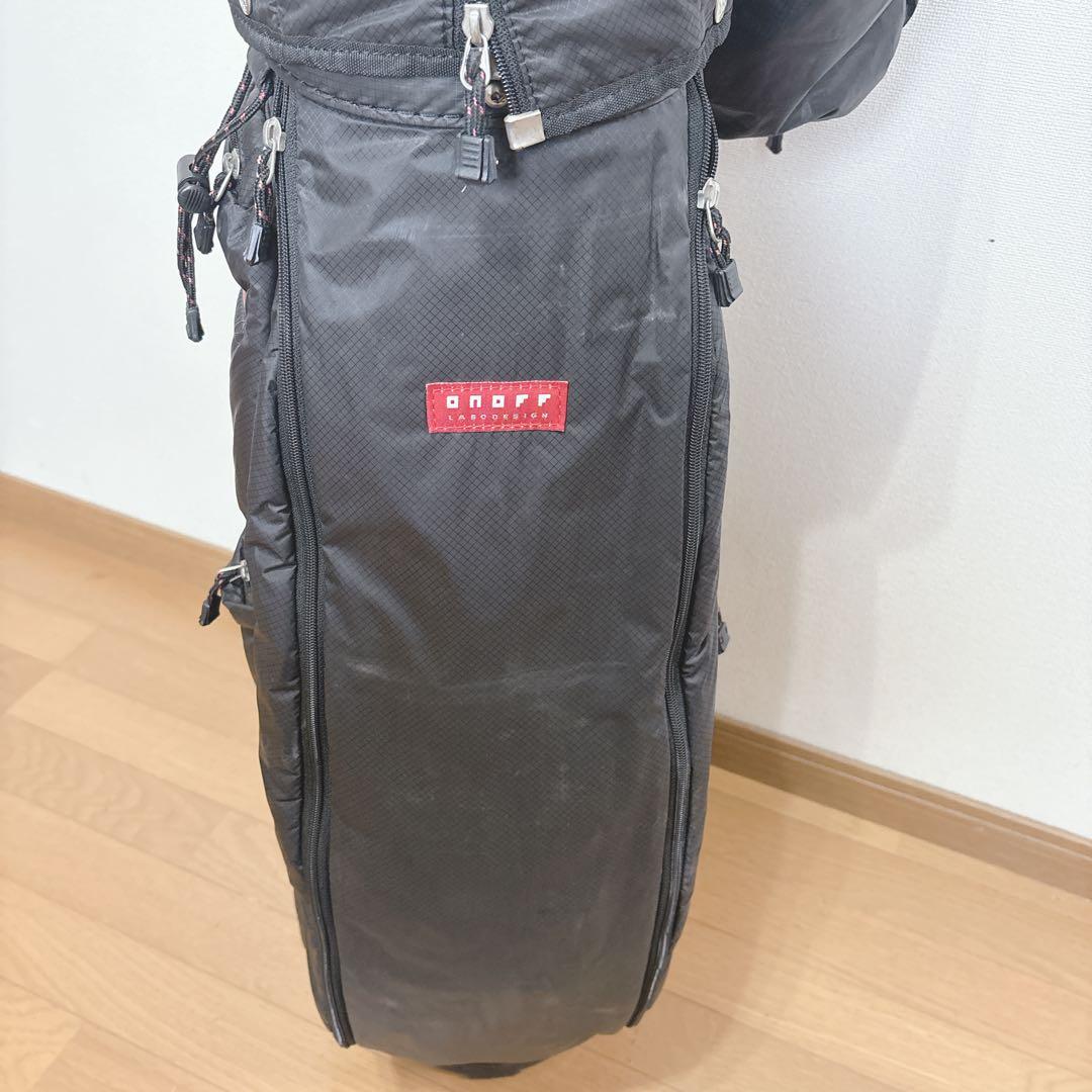 K366 onoff ラボデザイン 黒 キャディバック