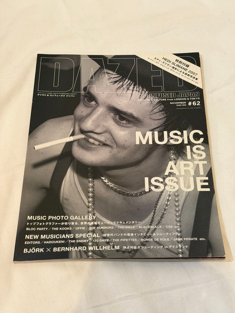 エディ・スリマン『Rock Diary』Hedi Slimane オマケ付け