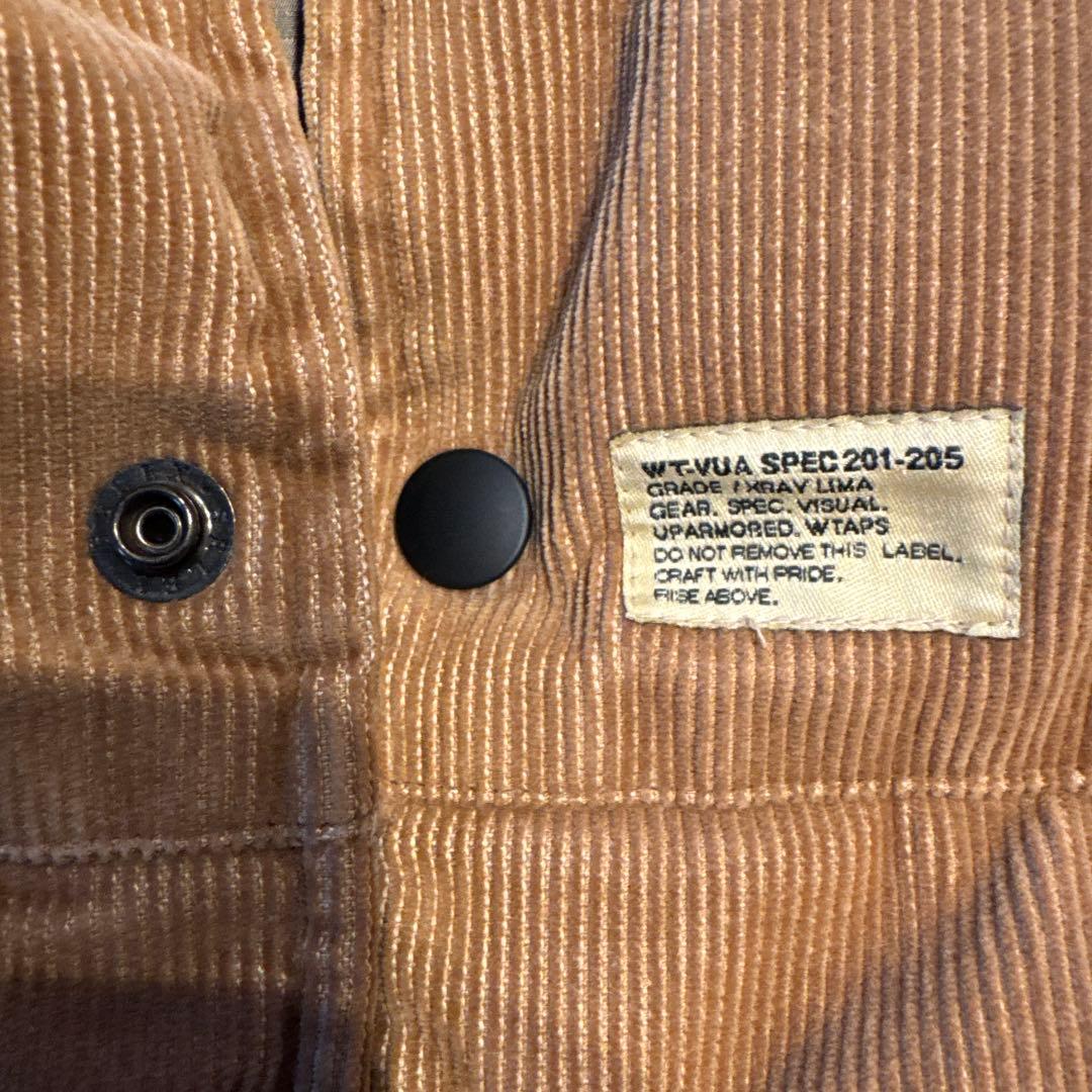 G*n様 お値下げ！Wtaps コーディロイ ダウンベスト