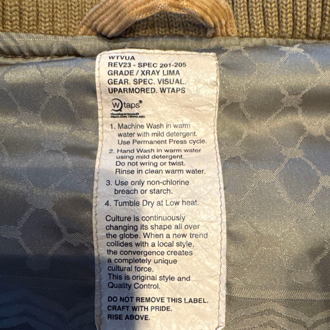 G*n様 お値下げ！Wtaps コーディロイ ダウンベスト