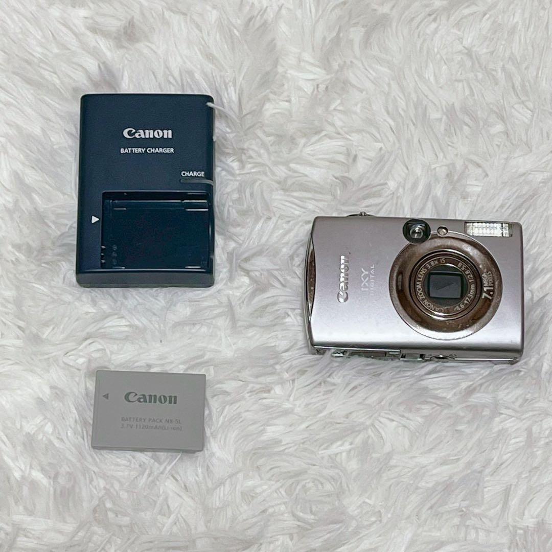 Canon IXY DIGITAL 900 IS シルバー 本体+充電器付き