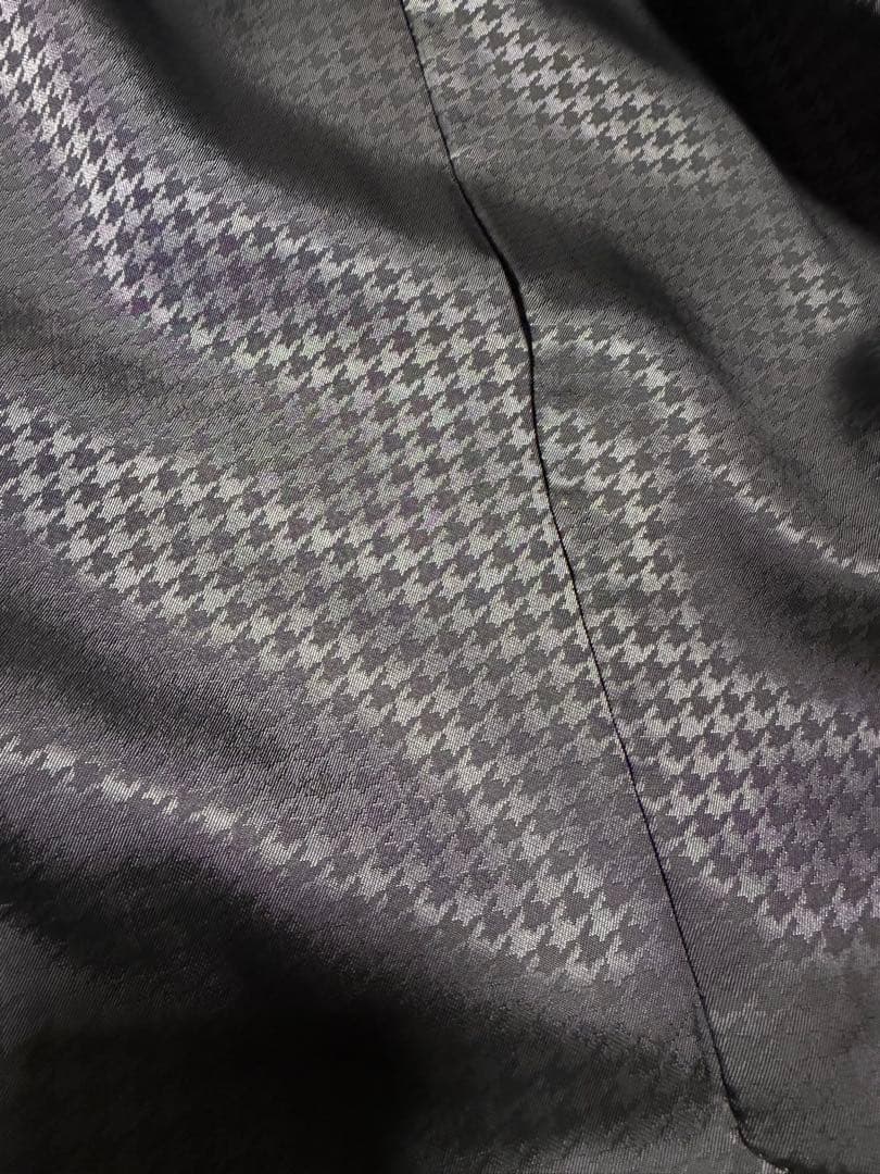 グローバルスタイル　REDA SilkyEffect ネイビーチェック スーツ