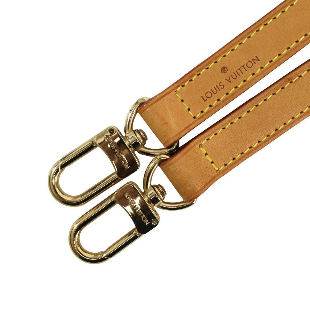 極美品 ルイヴィトン ショルダーストラップ ヌメ革 ゴールド金具 正規品