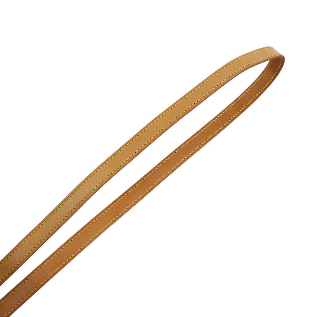 極美品 ルイヴィトン ショルダーストラップ ヌメ革 ゴールド金具 正規品