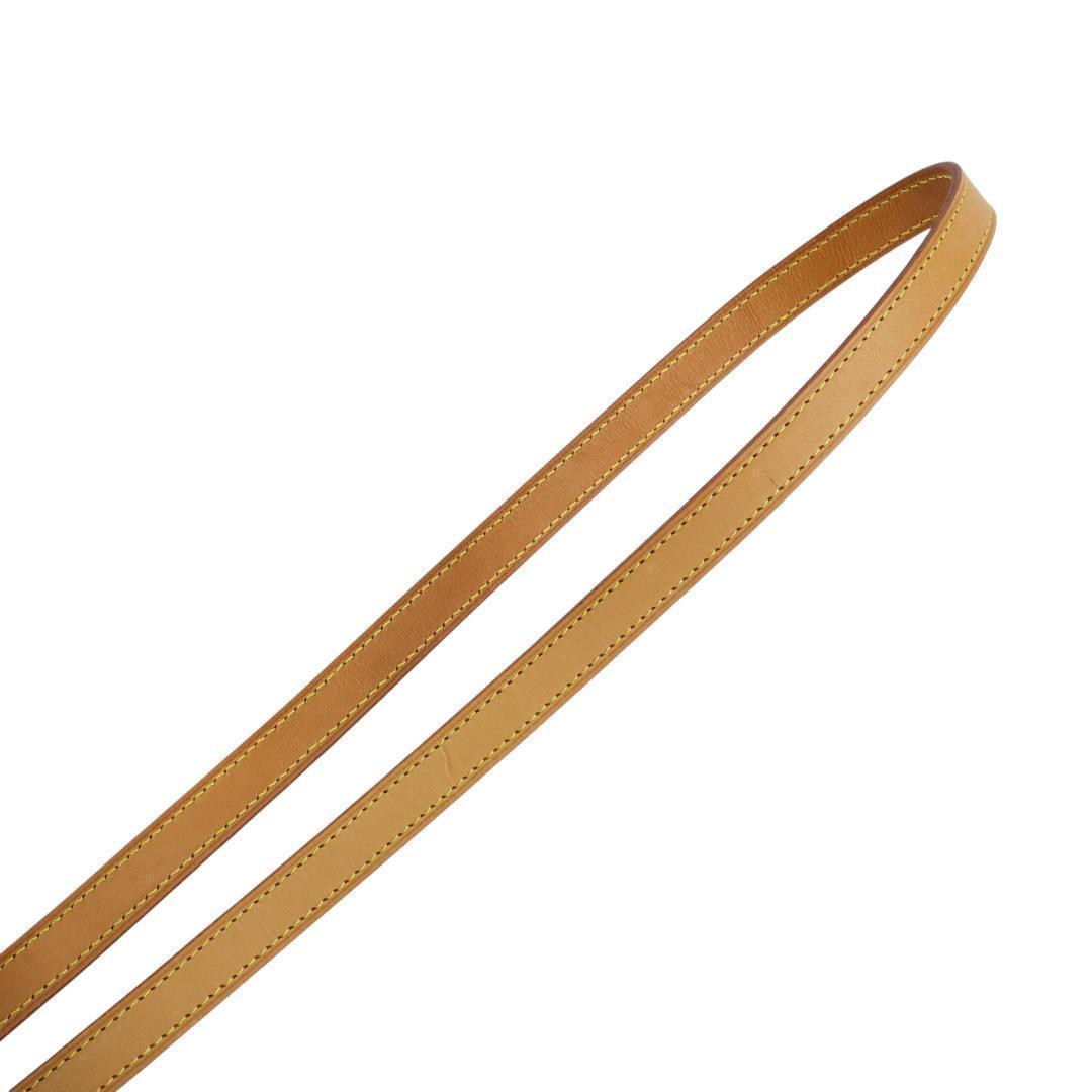 極美品 ルイヴィトン ショルダーストラップ ヌメ革 ゴールド金具 正規品