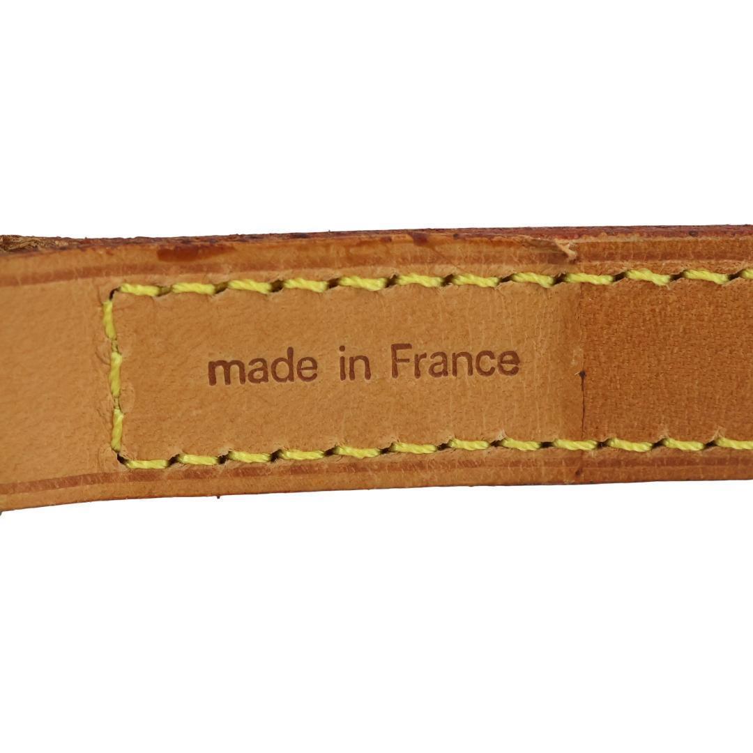 極美品 ルイヴィトン ショルダーストラップ ヌメ革 ゴールド金具 正規品