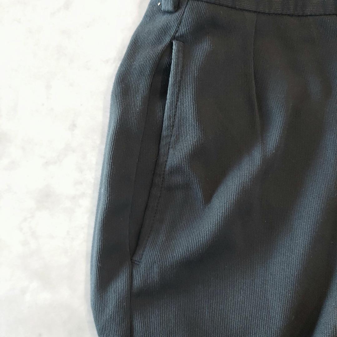 ポロ ゴルフ ラルフローレン W36 スラックス 90s 古着 黒 15541